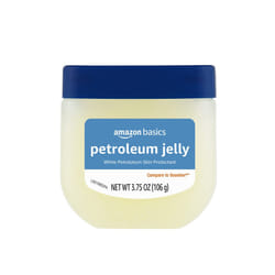 Amazon Basics Petroleum Jelly White Petrolatum Skin Protectant  Unscented  3.75 Ounce  1-Pack (Previously Solimo)