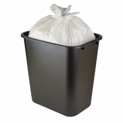 Amazon Basics 8 Gallon Flap Tie Trash Bags  80 Count Fresh Scent