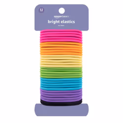 Amazon Basics Bright Elastics 4 MM 32 Count