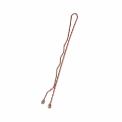Amazon Basics Bobby Pins Brown 48 Count