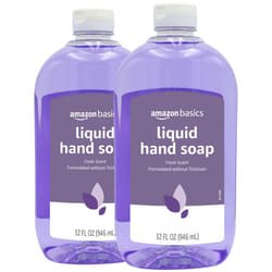 Amazon Basics Original Fresh Liquid Hand Soap 32 Fl Oz Pack of 2 Previously Solimo