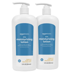Amazon Basics Daily Moisturizing Lotion 12 Fluid Ounces 2Pack