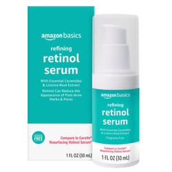 Amazon Basics Retinol Serum for Face  1 Fluid Ounce  1-Pack