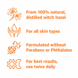 Amazon Basics Witch Hazel Pore Perfecting Toner  16 Fluid Ounces  1-Pack