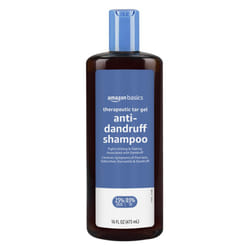 Amazon Basics Therapeutic Plus Coal Tar Anti-Dandruff Shampoo 0.5% Coal Tar  16 Fl Oz  Pack of 1
