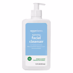 Amazon Basics Hydrating Facial Cleanser  12 Fl Oz  Pack of 1