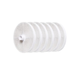Amazon Basics Filters for 3L Pet Water Fountain  Pack of 6  White