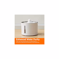 Amazon Basics Filters for 3L Pet Water Fountain  Pack of 6  White