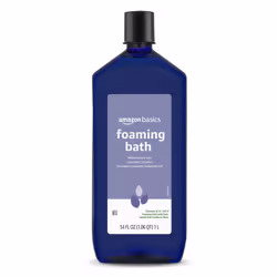 Amazon Basics Lavender Scented Foaming Bath with Essential Oil  34 Fluid Ounce