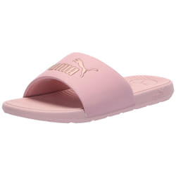 PUMA Cool Cat Sandal Slides Sandal Slides  Rose-Rose Gold  3 US Unisex Little Kid