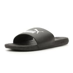 PUMA Men's COOL CAT 2.0 Slide Sandals  Puma Black-Puma White  7