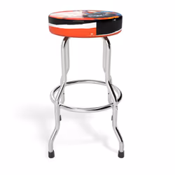 ARCADE1UP Officially Licensed Adjustable Stool with ChromePlated Steel Frame and HighDensity Foam Padding for Supreme Gaming C