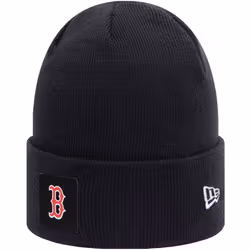 New Era Unisex Adults Boston Red Sox Team Logo Cuff Beanie Hat - Black
