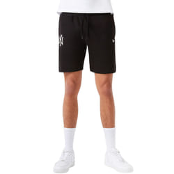 New Era Mens New York Yankees Seasonal Elasticated Waist Jogger Shorts - Black - L, Black