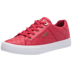 GUESS Womens Loven Sneaker  Red 610  6 US