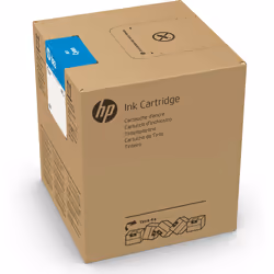 HP 883 5-liter Cyan Latex Ink Cartridge, High (XL) Yield, Cyan, Latex-based ink, 5000 ml, 1 pc(s)