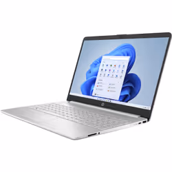 HP 15s-fq2015na Intel® Core™ i3 i3-1115G4 Laptop 39.6 cm (15.6") Full HD 8 GB DDR4-SDRAM 256 GB SSD Wi-Fi 5 (802.11ac) Windows 11 Home Silver