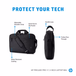HP Prelude 17.3-inch Laptop Bag - Additional view 6