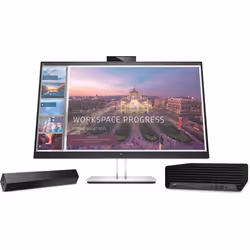 HP E-Series E24d G4 computer monitor 60.5 cm (23.8") 1920 x 1080 pixels Full HD Black