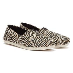 TOMS Alpargata Liger Print Womens Beige Espadrilles - 8