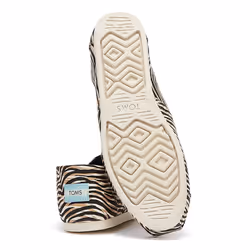 TOMS Alpargata Liger Print Womens Beige Espadrilles - 4