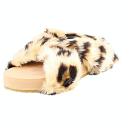 Toms Susie Eva Womens Slippers Shoes in Leopard - 4