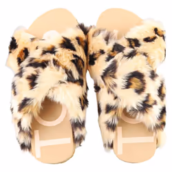 Toms Susie Eva Womens Slippers Shoes in Leopard - 6
