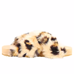 Toms Susie Eva Womens Slippers Shoes in Leopard - 6