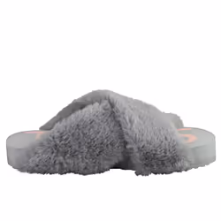 Toms Susie Eva Womens Slippers Shoes in Grey - 4 UK