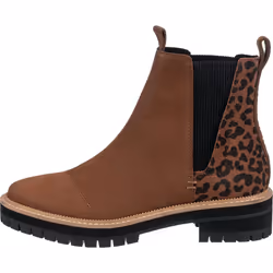 TOMS Dakota Water Resistant Dark Ember Oiled Nubuck/Cheetah 8.5 B (M)
