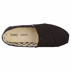Toms Alpargata Recycled Mens Slip On Shoes in Black - Size 9.5 UK - Additional view 4