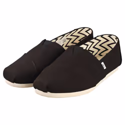 Toms Alpargata Recycled Mens Slip On Shoes in Black - Size 10.5 UK - Additional view 5