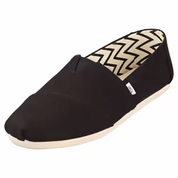 Toms Alpargata Recycled Mens Slip On Shoes in Black - Size 8 UK