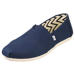 Toms Alpargata Recycled Womens Slip On Shoes in Navy - 4 UK