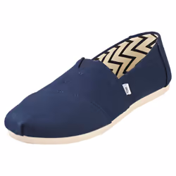 Toms Alpargata Recycled Womens Slip On Shoes in Navy - 5 UK