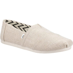 ) TOMS Alpargata Jute Men's Natural Undyed Espadrilles - Brown, 7 (Adults'