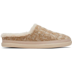 Toms Sage Sahara Brown Womens Faux Fur Slippers - 3 UK 35.5 EU 5 US