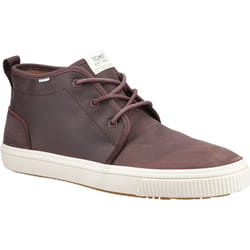 ) TOMS Carlo Mid Terrain Leather Men's Clover Brown Trainers - Brown, 12 (Adults'