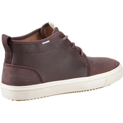 ) TOMS Carlo Mid Terrain Leather Men's Clover Brown Trainers - Brown, 8 (Adults'