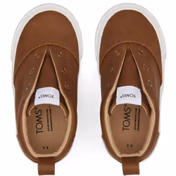 ) TOMS Fenix Polyurethane Boys's Toffee Trainers - Brown, 7 (Adults'