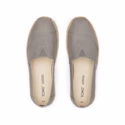 ) TOMS Alpargata Rope 100% Cotton Women's Drizzle Grey Espadrilles - Grey, 7 (Adults'