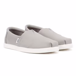 ) TOMS Alp FWD Canvas Men's Drizzle Grey Espadrilles - Grey, 8.5 (Adults'