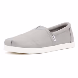) TOMS Alp FWD Canvas Men's Drizzle Grey Espadrilles - Grey, 8.5 (Adults'