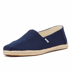 Toms Rope Alpargata Navy Espadrilles Men's Blue Sandal - Blue, UK 7