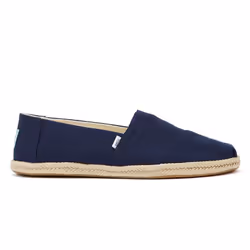 Toms Rope Alpargata Navy Espadrilles Men's Blue Sandal - Blue, UK 7