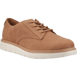) TOMS Navi TRVL LITE Leather Men's Tan Lace-Up Shoes - Brown, 8 (Adults'