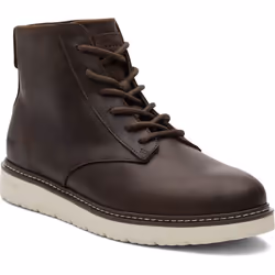) TOMS Navi TRVL Lite Ranger Leather Men's Dark Brown Boots - Brown, 9 (Adults'