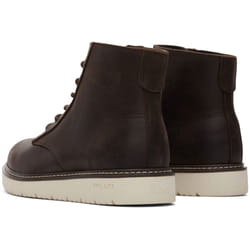 ) TOMS Navi TRVL Lite Ranger Leather Men's Dark Brown Boots - Brown, 12 (Adults'