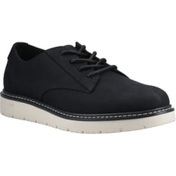 ) TOMS Navi TRVL LITE Leather Men's Black Oxford Shoes - Black, 11 (Adults'