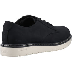 ) TOMS Navi TRVL LITE Leather Men's Black Oxford Shoes - Black, 7 (Adults'